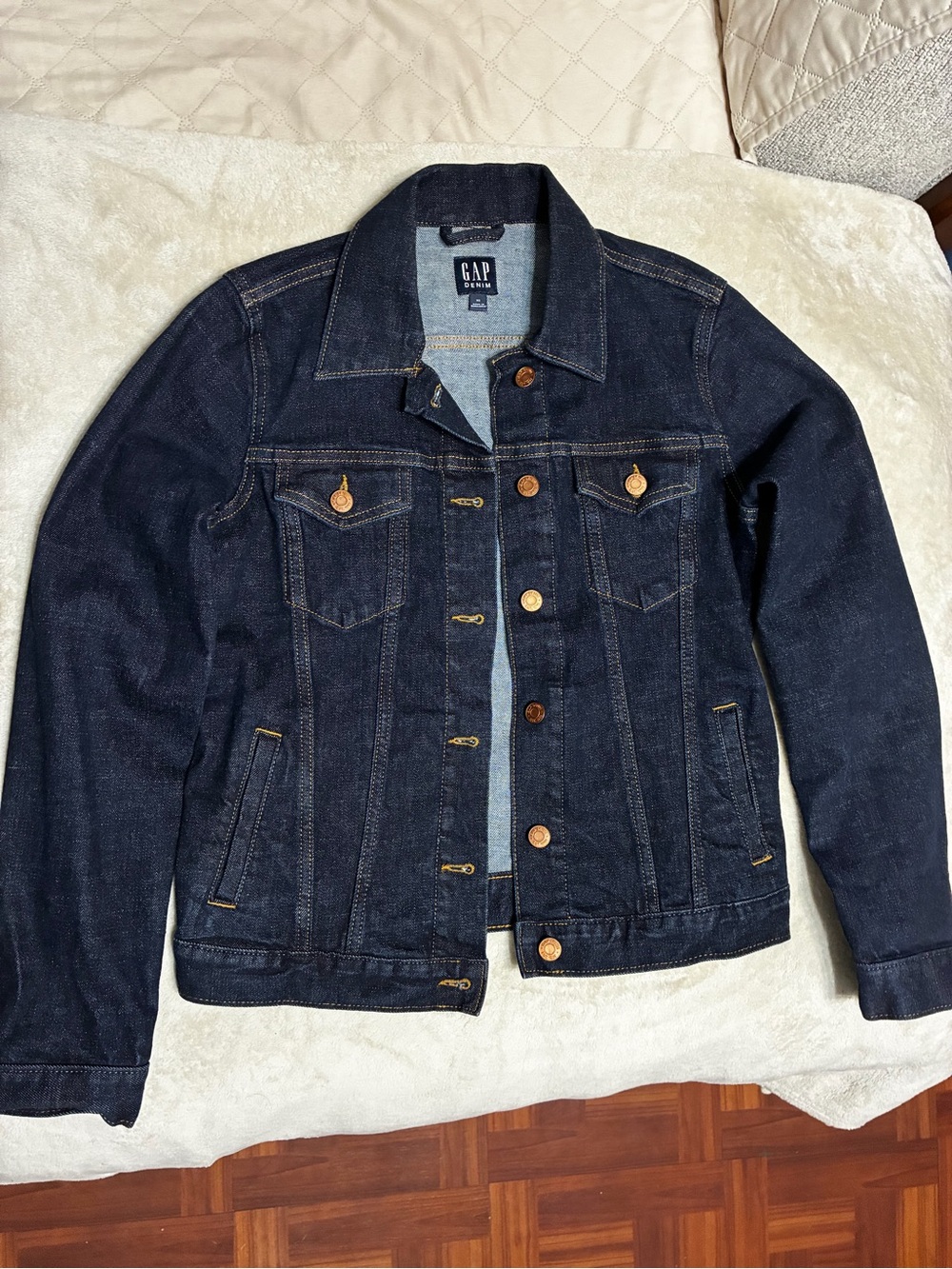 GAP Dark Blue Denim Jean Jacket